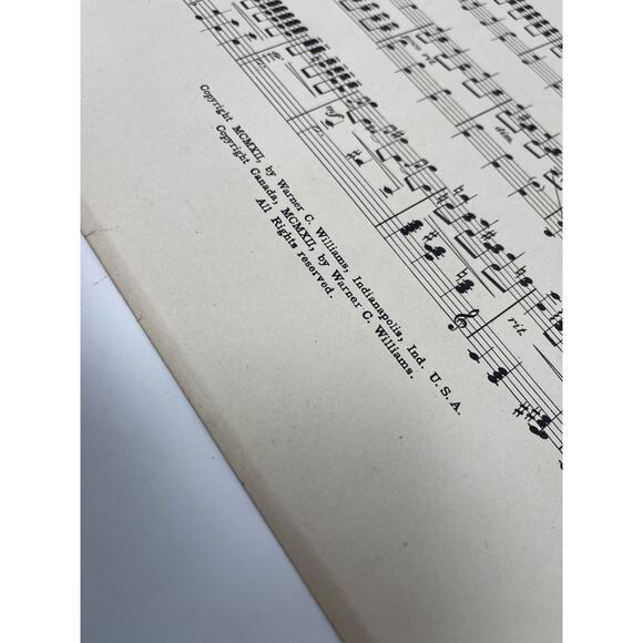 1912 Moonlight Dreams Sheet Music Reverie by Will B Morrison - Picture 4 of 10